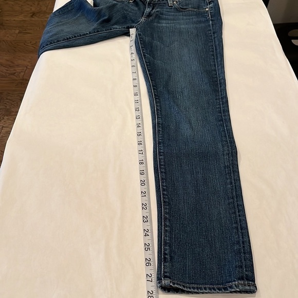 Paige Skyline Ankle Peg Skinny Mid Rise Size 25 - Picture 5 of 16
